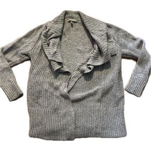 Victoria Secret Cowl Cardigan Sweater Grey Cozy Women’s Size Small